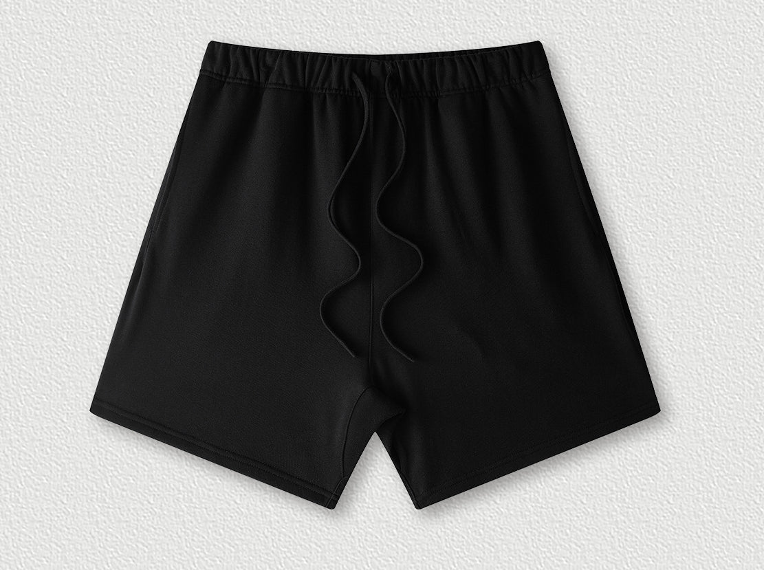 Summer Men's Solid Color Trendy Loose Casual Knee-Length Sports Shorts 7