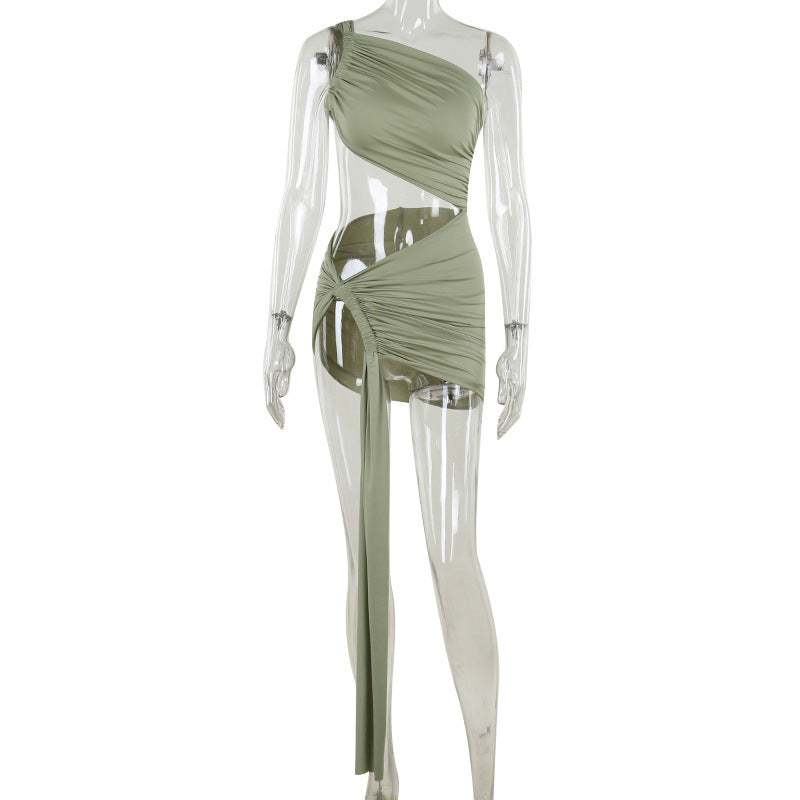 Women Sexy Mesh Ribbon Dress 14