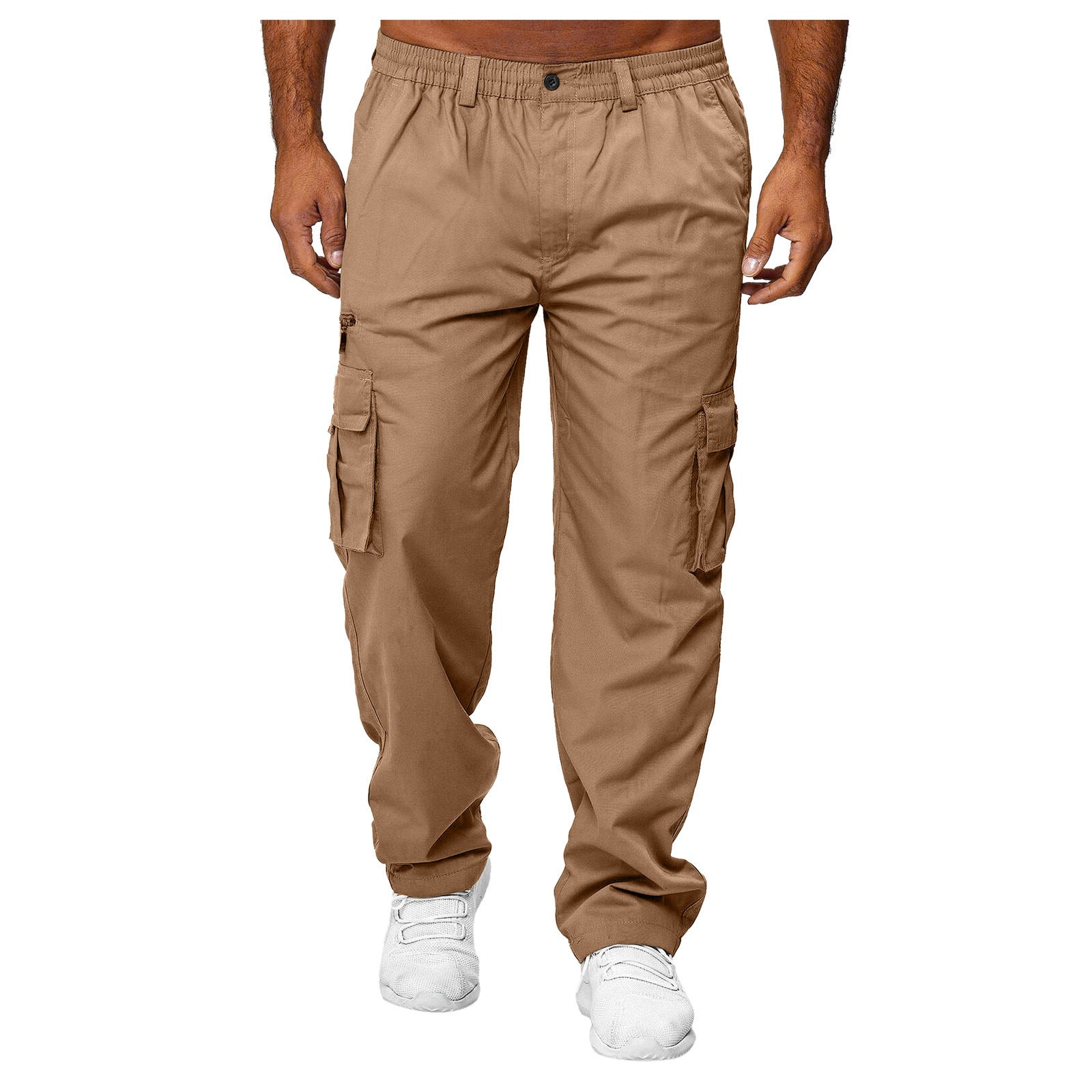 Men's Casual Multi Pocket Loose Cargo Outdoor Pant