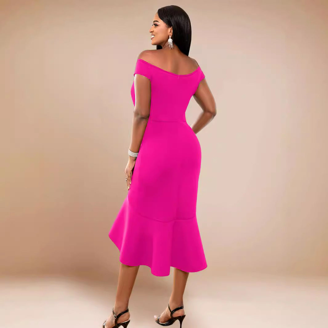 Women Halter Backless Sexy Formal Party Cocktail Dress