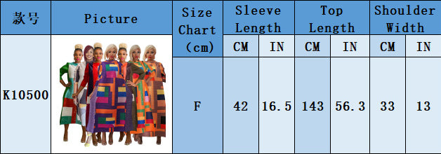 Ladies Round Neck Print Pleated Dress 19