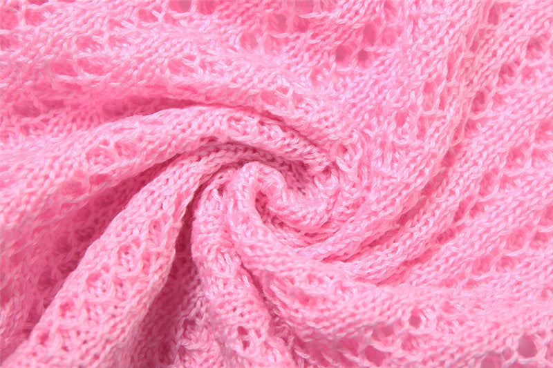 Spring Sexy Halter Neck Low Back Slim Flared Jumpsuit 24