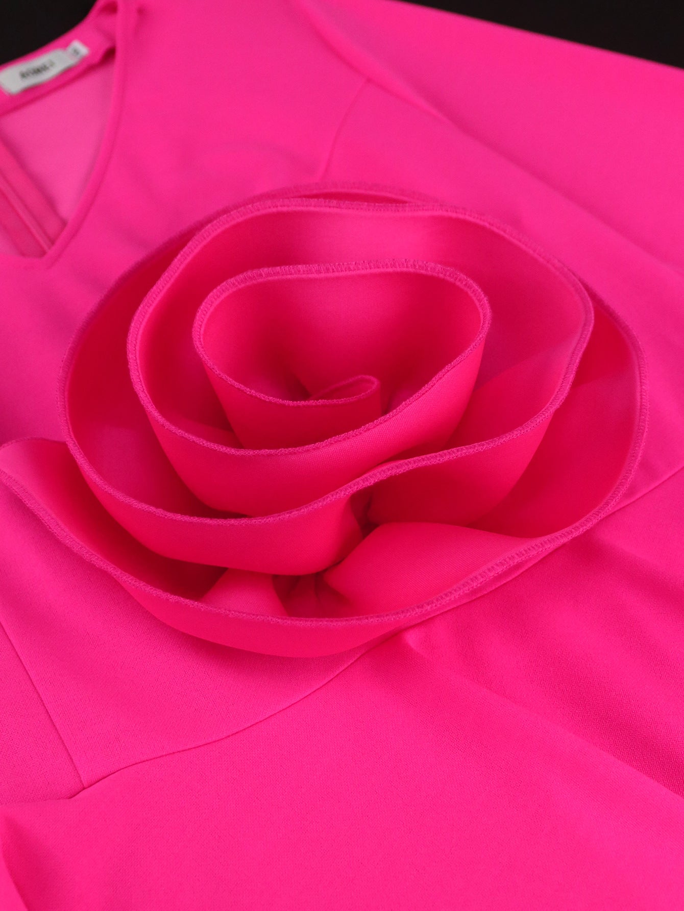 Women V-neck Long Sleeve Ruffle Formal Party Dress 7