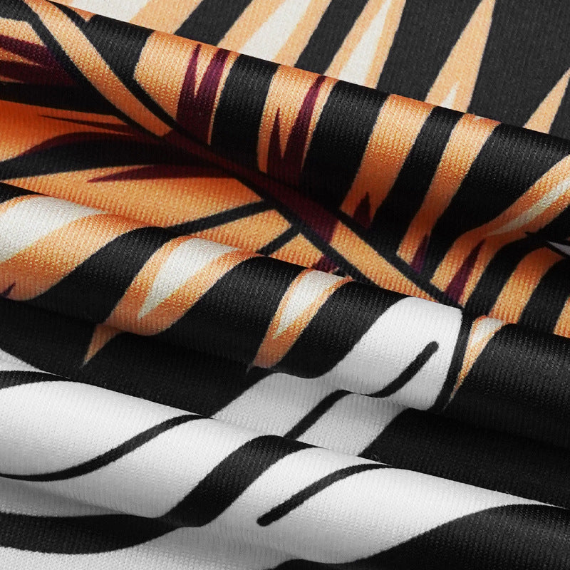 Women sexy casua top and shorts two-piece set 5