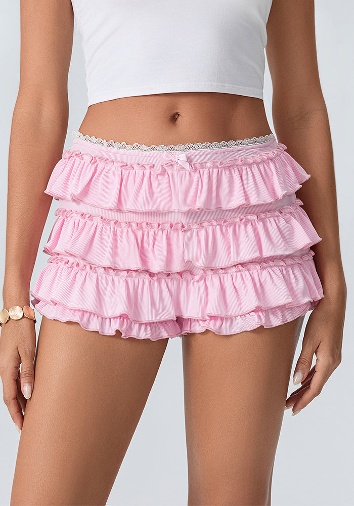 Multi-Layer Sexy Lace Shorts