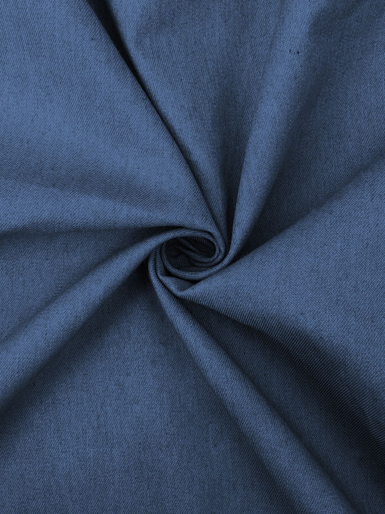 Muslim Ladies Solid Color Elegant Denim Dress 14