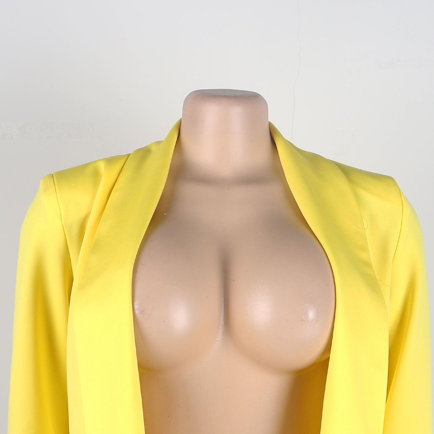 Women Fall/Winter Solid Long Sleeve Casual Blazer 37