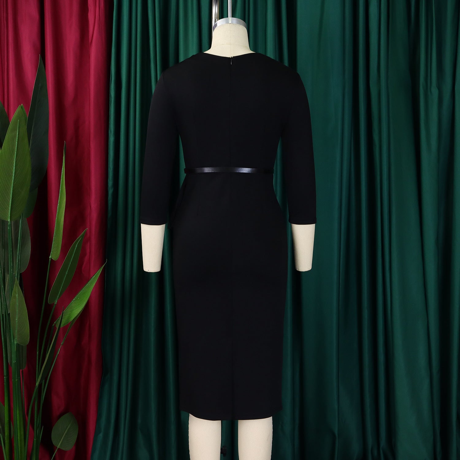 Women's Fashion Ol Chic Elegant Bodycon African Dress 17