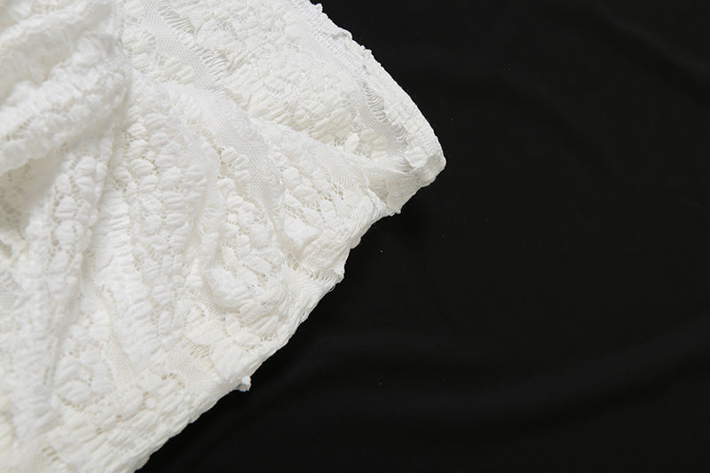 Summer Women's Sexy Strapless Top with Fitted Bodycon Skirt Two-Piece Set 19