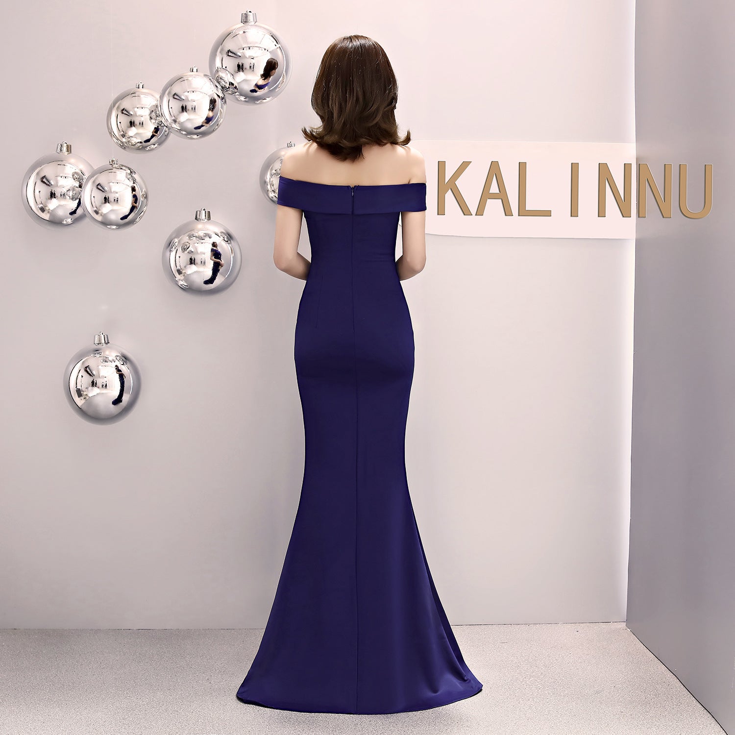 Off Shoulder Formal Party Evening Dress Women Fashion Party Long Elegant Slim Fit Sexy Fishtail Dress 19