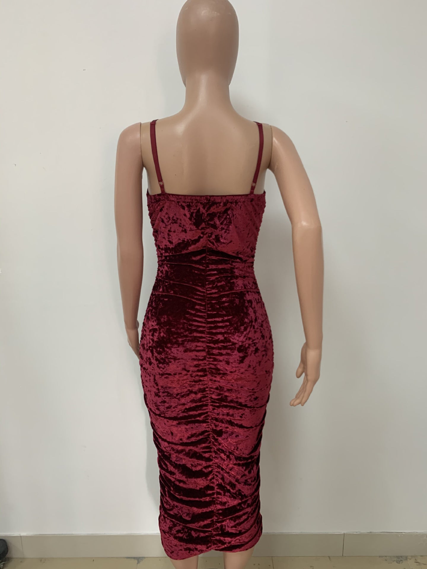 Summer Chic Strap Ruffle Bodycon Dress 10