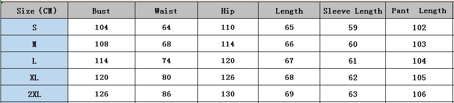 Women popular print sports loose two-piece set 17