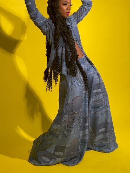 Women's Loose Casual Print Two-Piece Pants Set 4