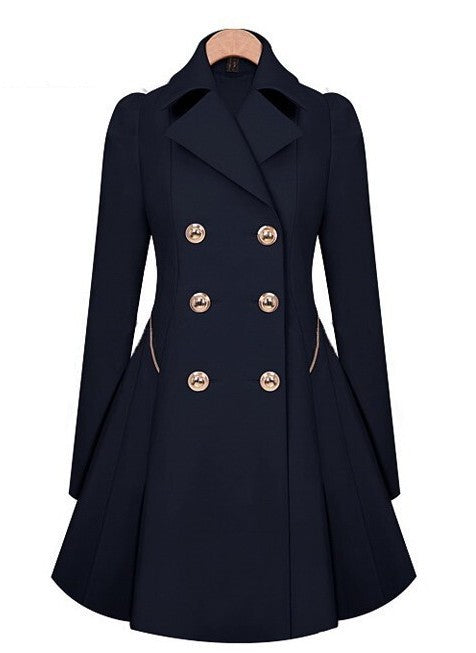 Women's Spring And Autumn Slim Fit Career Jacket Plus Size Women's Coat 5