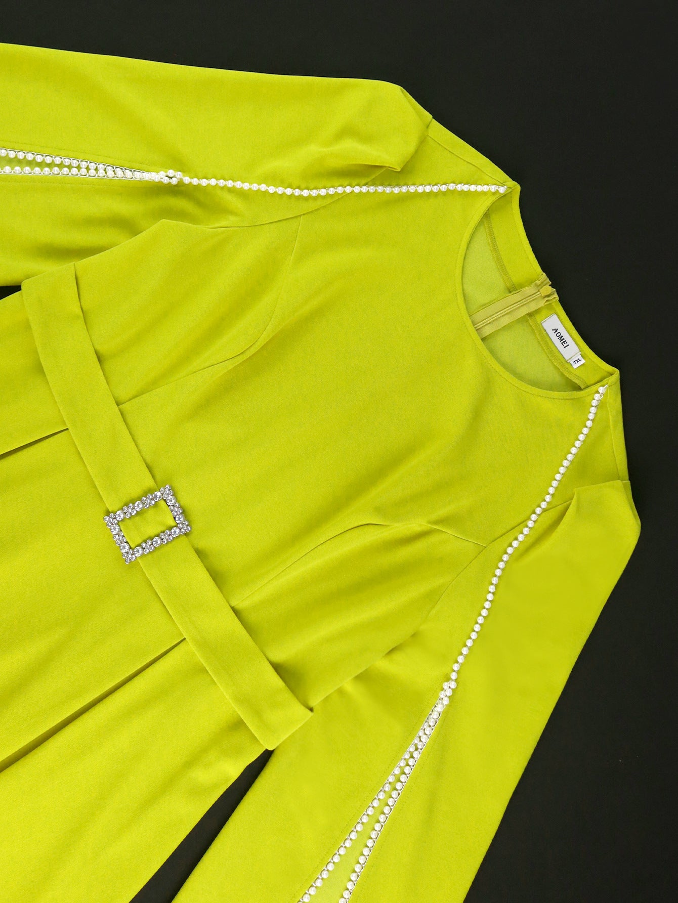 Women elegant cape sleeve Formal Party dress 13