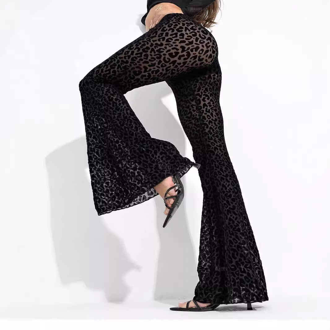 Women Sexy MeshCasual Pants 4