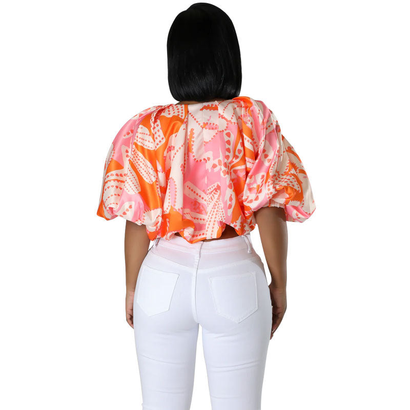 Autumn Women's Round Neck Casual Top Fashion Outfit 7