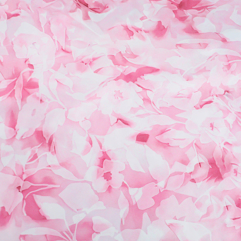 Summer Print Strapless Bow Dress 15