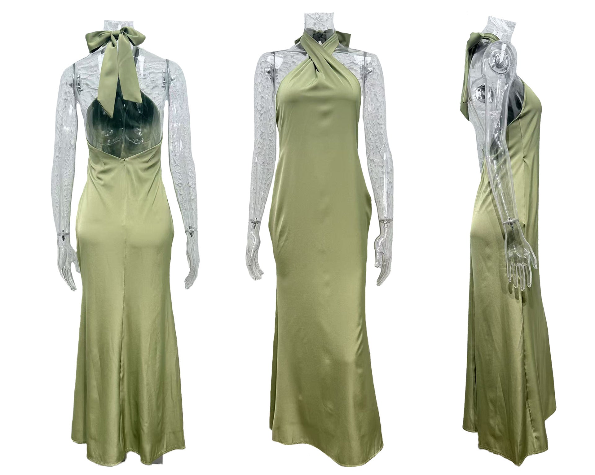 Women Halter Neck dress 9