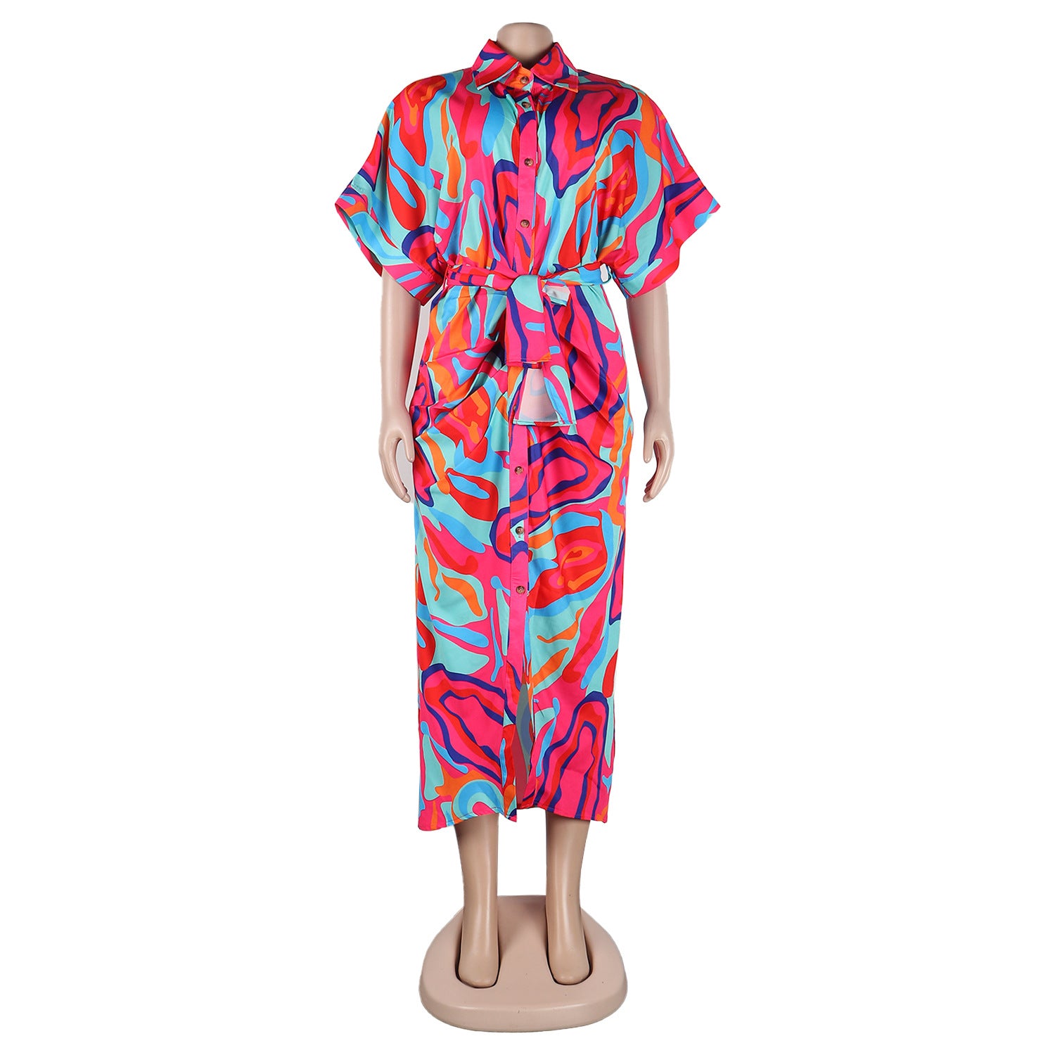 Sexy Slim Fit Multi-Color Club Dress 18