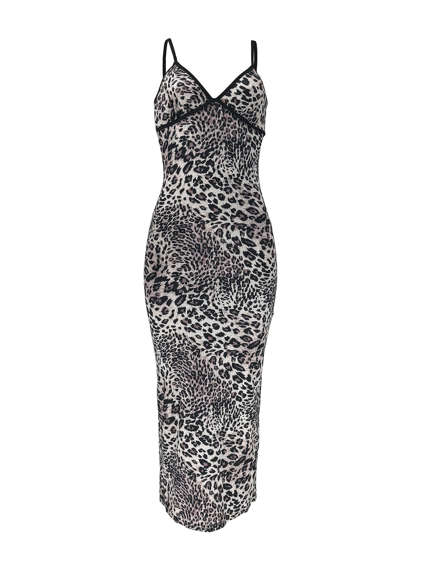 Women Summer Casual Leopard Dress 10