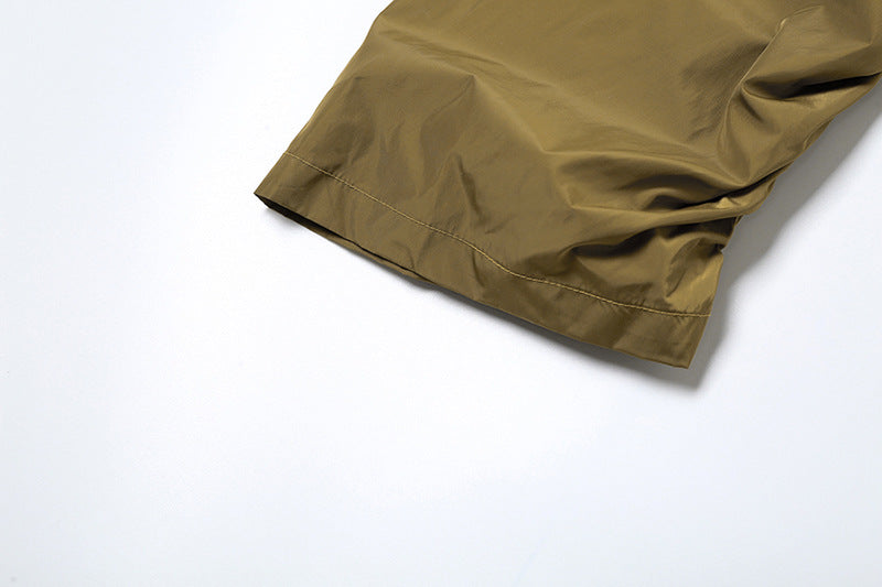 Autumn Women's Clothing Zipper Slim Long Sleeve Crop Jacket Cargo Skirt Two Piece Set 16