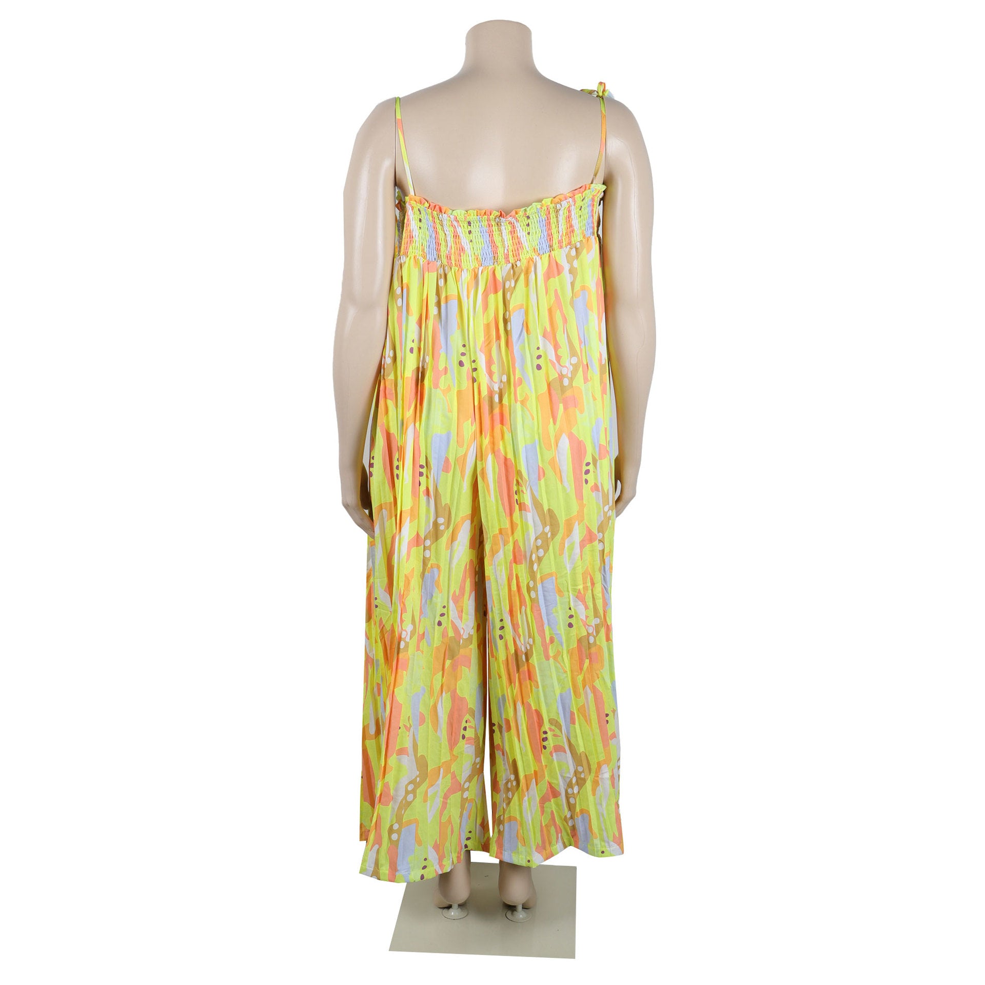 Sexy printed suspenders pleated wide-leg suspenders Jumpsuit 20