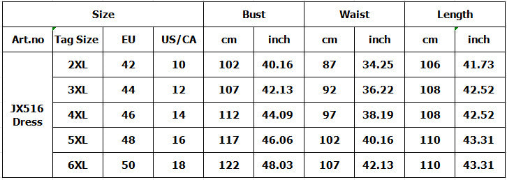 African Plus Size Women's Career Dresses 13