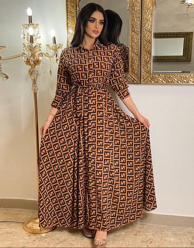 Sexy Fashion Digital Print Women Dress