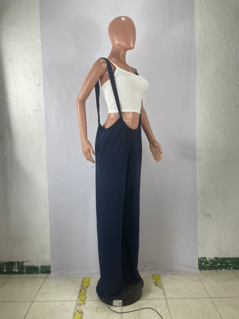 Women Hip Hop Sports Loose Casual Overalls 14