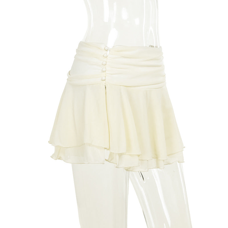 Spring Summer Crop Tunic Slim Fit Camisole 12