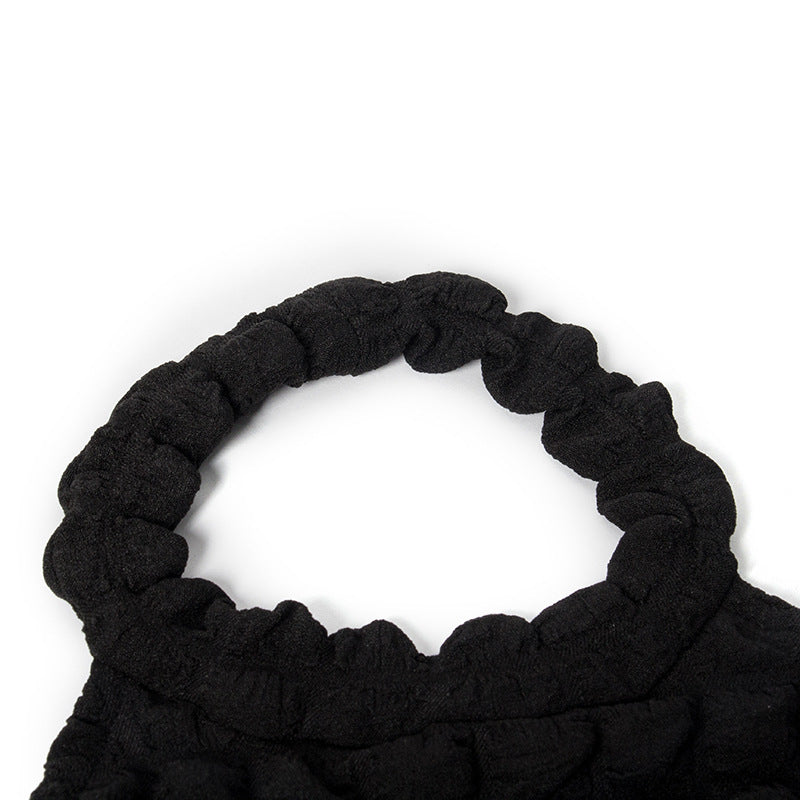 Women Summer Solid Sleeveless Halter Neck Tank Top and Pants Two-piece Set 16