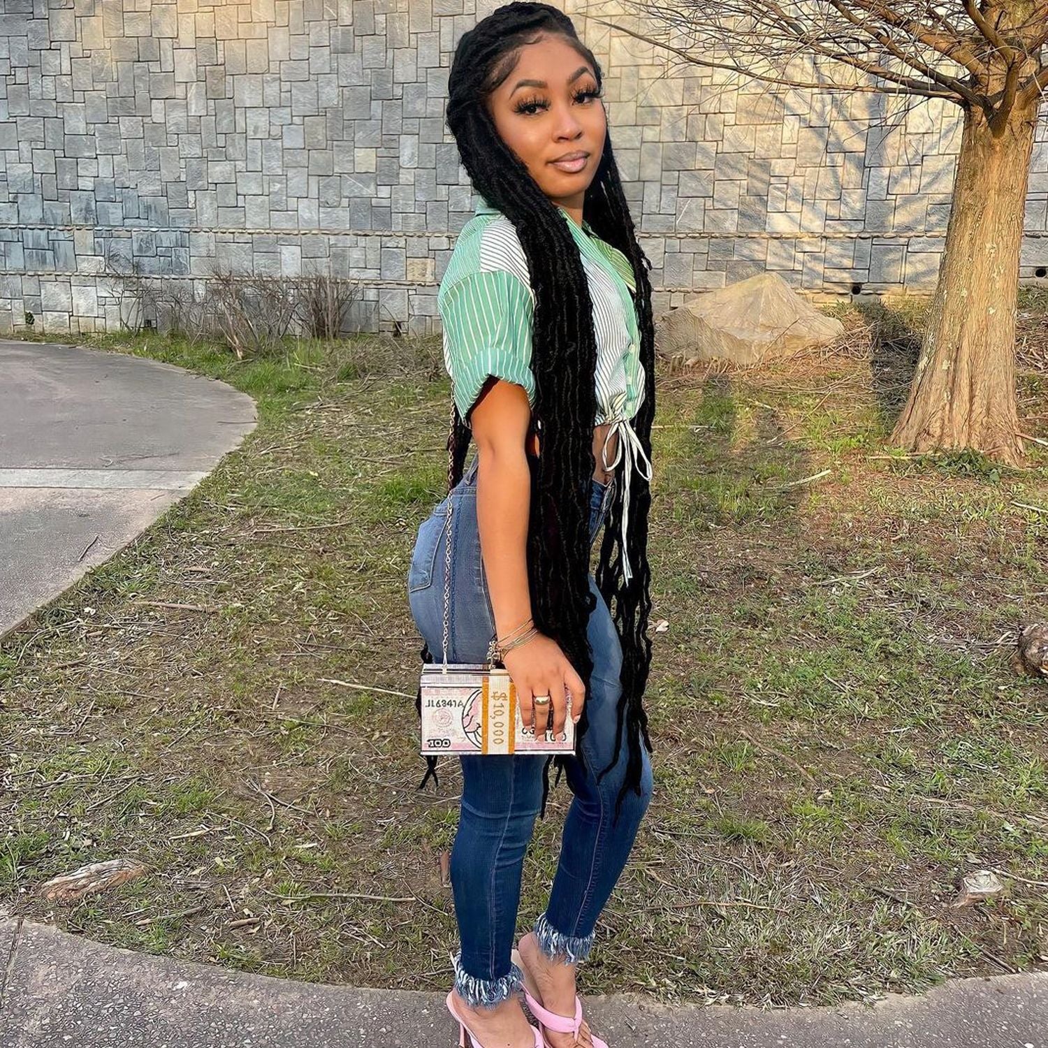 Summer Women Striped Short Sleeve Shirt 4