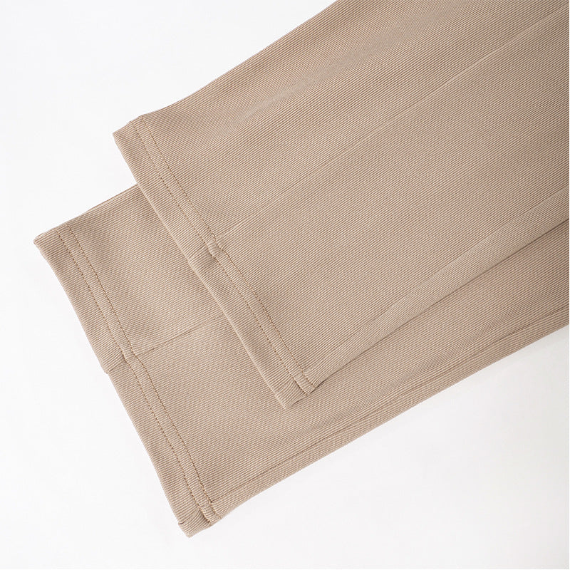 Women's Autumn And Winter Tight Fitting Hooded Long Sleeve Top And Pants Casual Two Piece Set 17