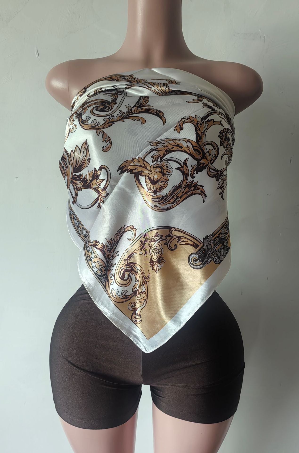 Fashion Strapless Sexy Two Piece Shorts Set 11