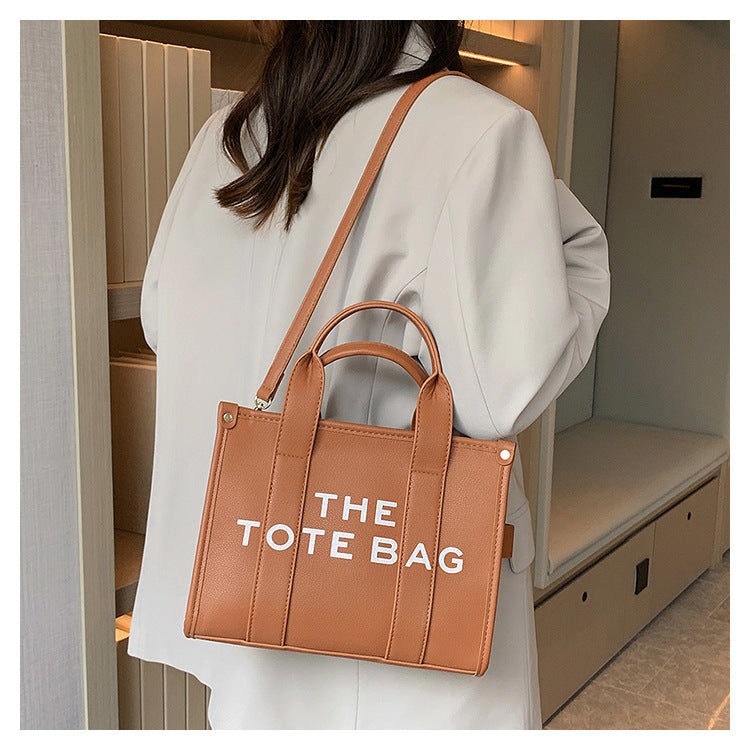 Women Printed Simple Letter Hand Shoulder Crossbody Bag 23