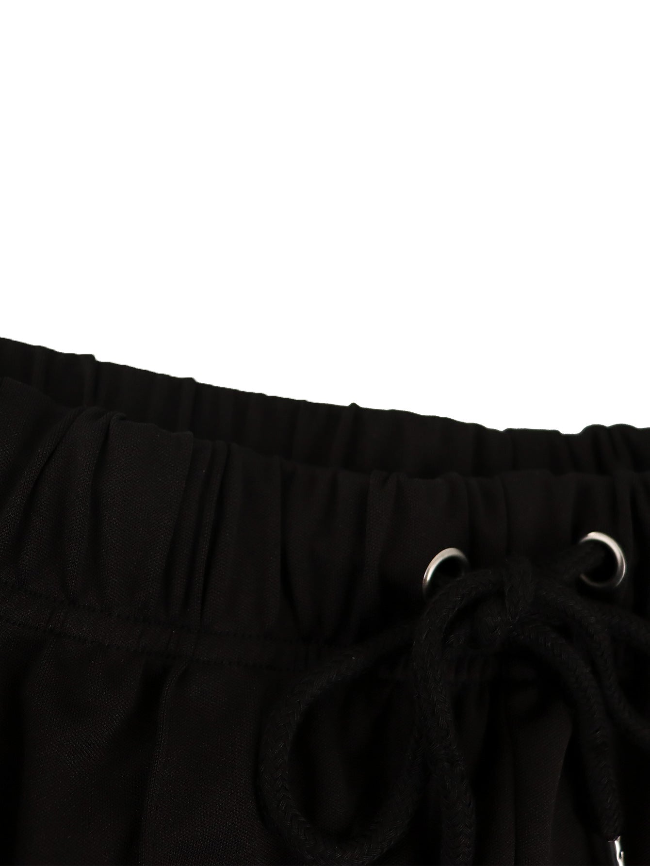 Fashion Women's Sleeveless Crop Top + High-Waist Drawstring Wide-Leg Pants Set Casual Street Two-Piece Set 7