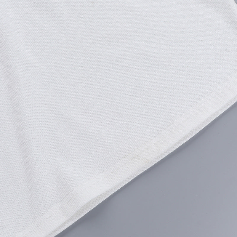 Hollow Knitting Sleeveless Summer Slim Bodycon Short Dress 12