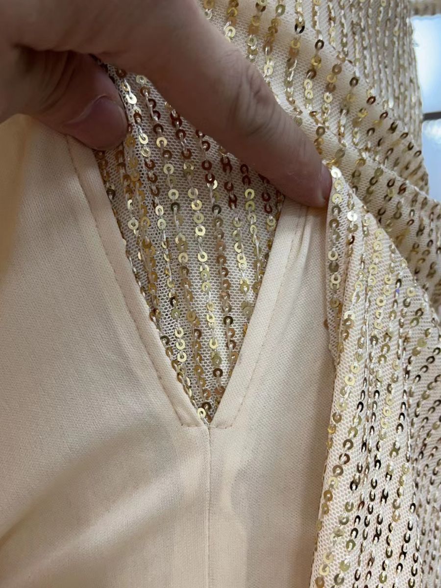 Spring Chic Sequin Formal Party Evening Dress 6