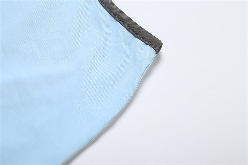 Women Summer suspender printed bra and bodycon bikini two-piece set 20