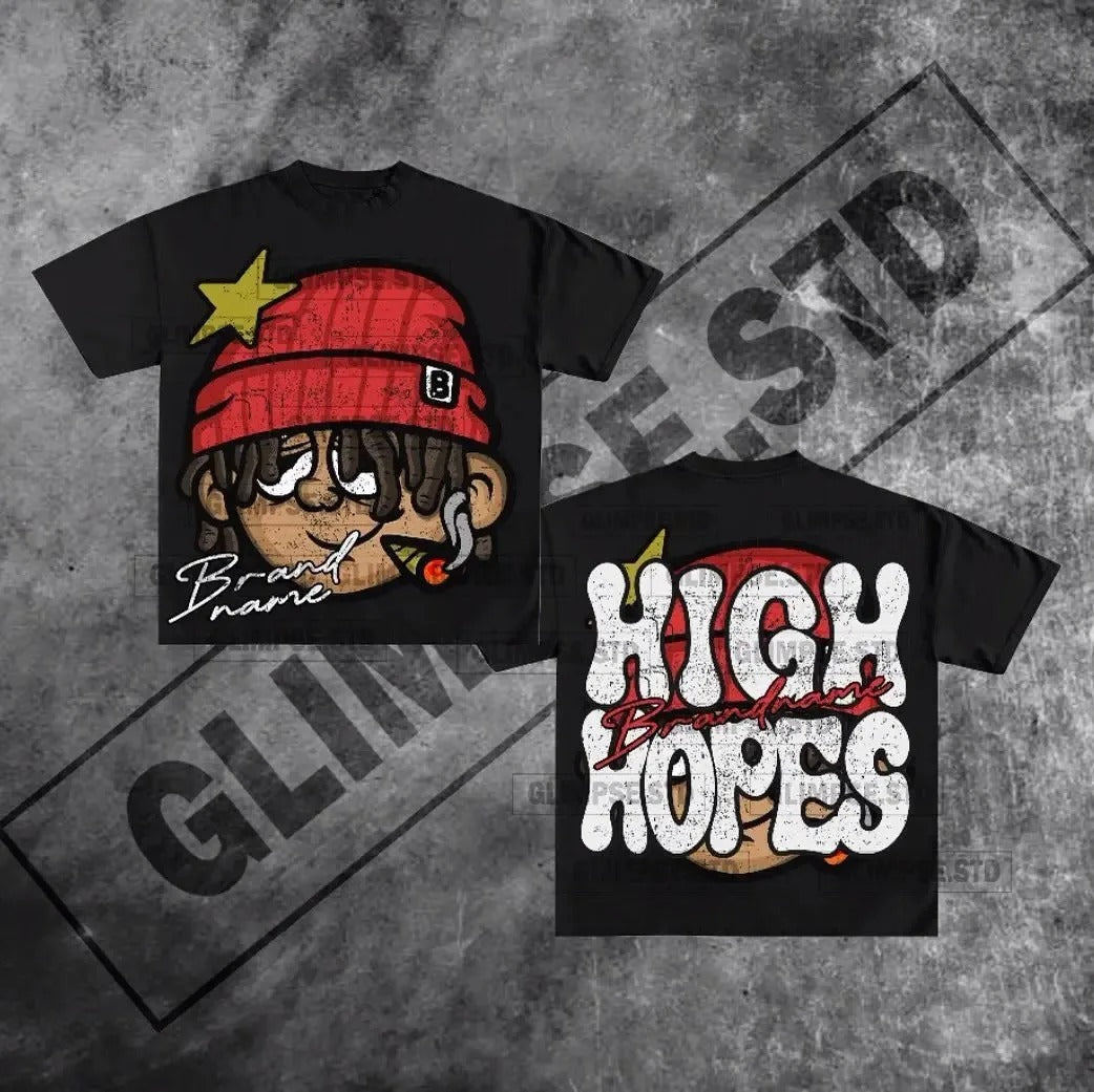 American cartoon graphic t-shirt 13