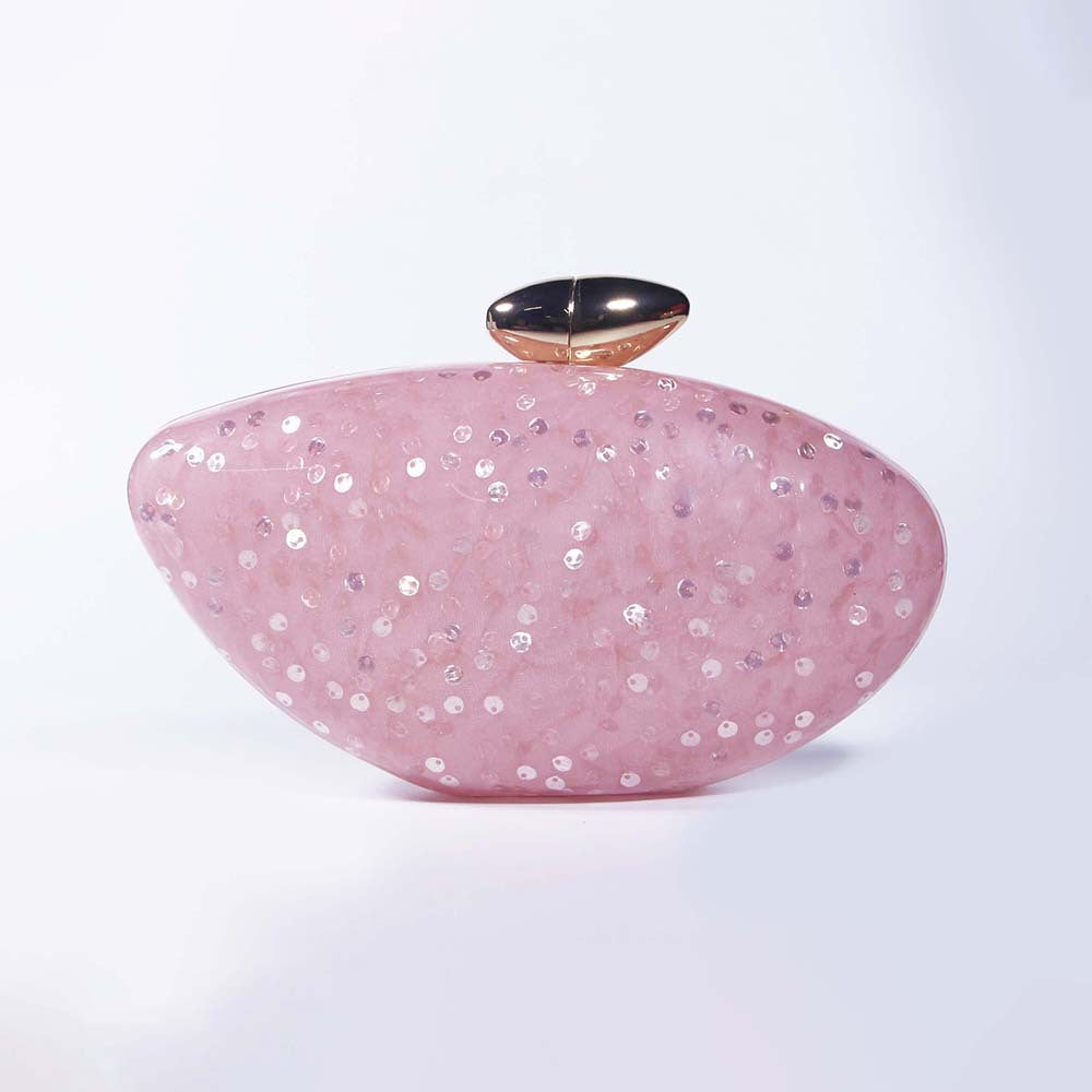 Transparent Fashion Bullet-Shaped Acrylic Evening Clutch for Women 8