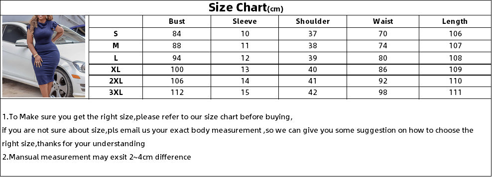 Fashion Chic Elegant Career Plus Size Bodycon Dress 12