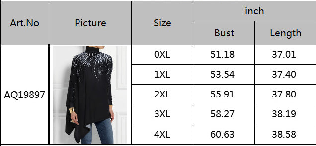 Christmas Women Printed Loose Turtle Collar Casual Irregular Top 10