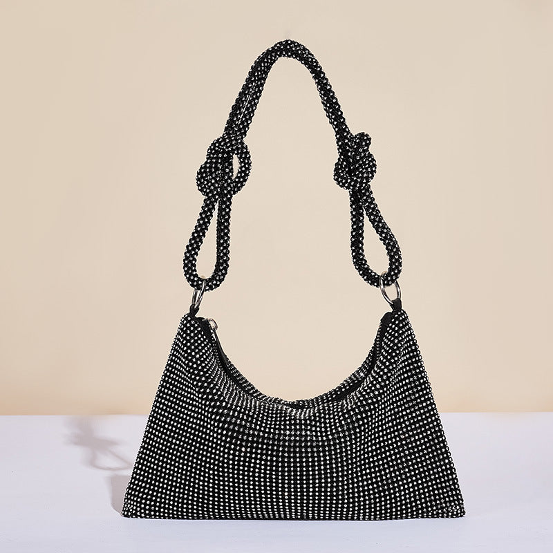 Women diamond shoulder bag