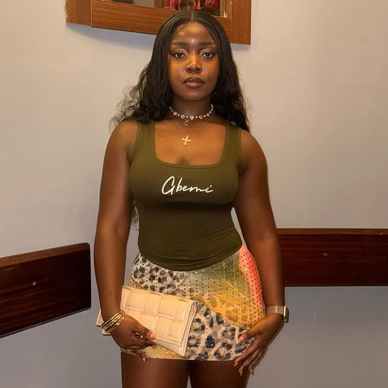 Women Leopard Print Sexy Skirt 5