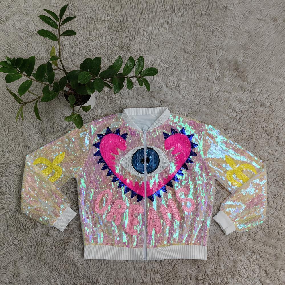 Women's Fashion Chic Career Long Sleeve Slim Fit Shiny Jacket 11