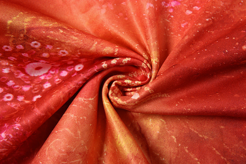 Women's Summer Style Chain Halter Neck Sexy Cut-out Print Dress 18