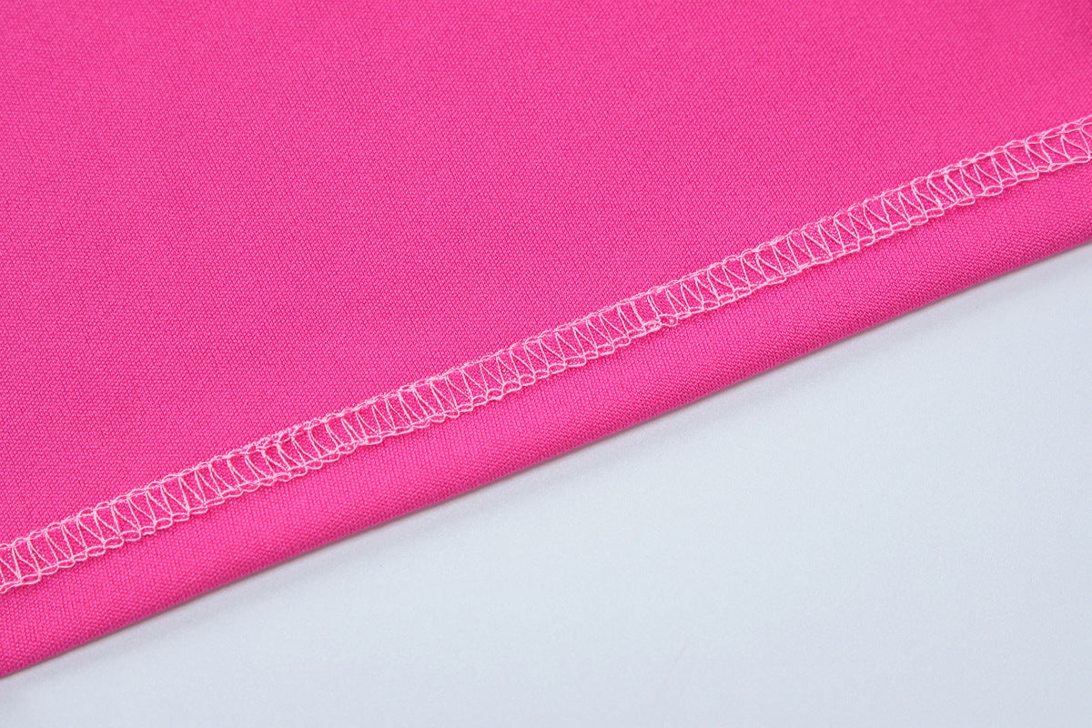 Summer Fashion Contrast Color Patchwork Strap Dress 13