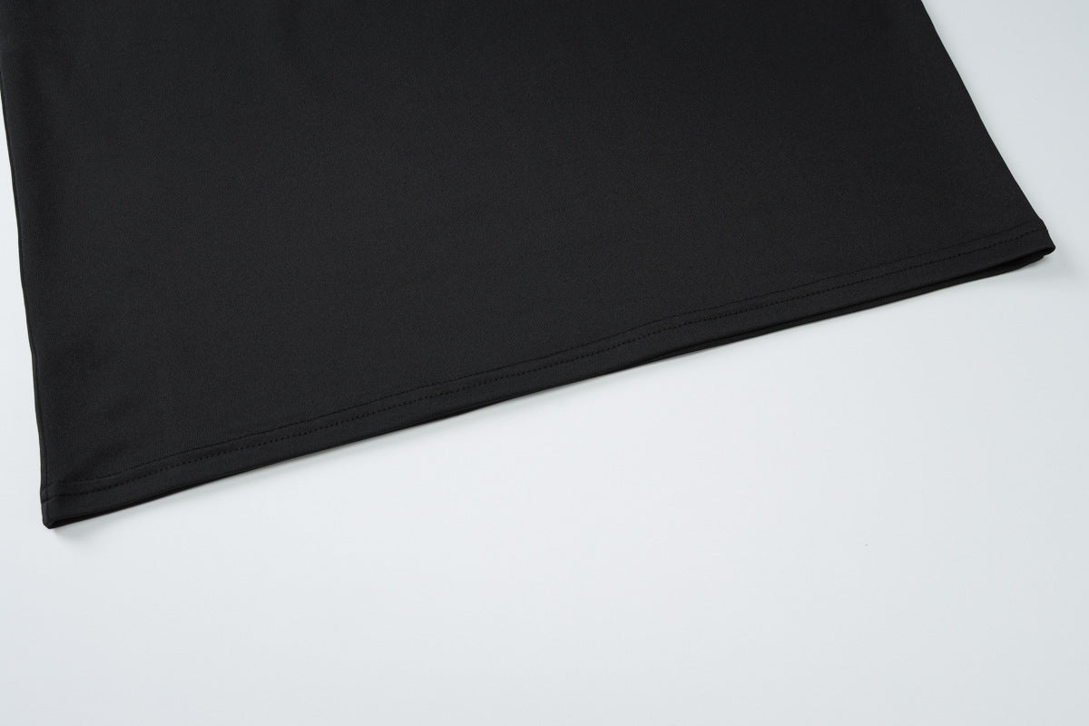 Autumn Winter Off Shoulder Sleeveless Bodycon Dress 14